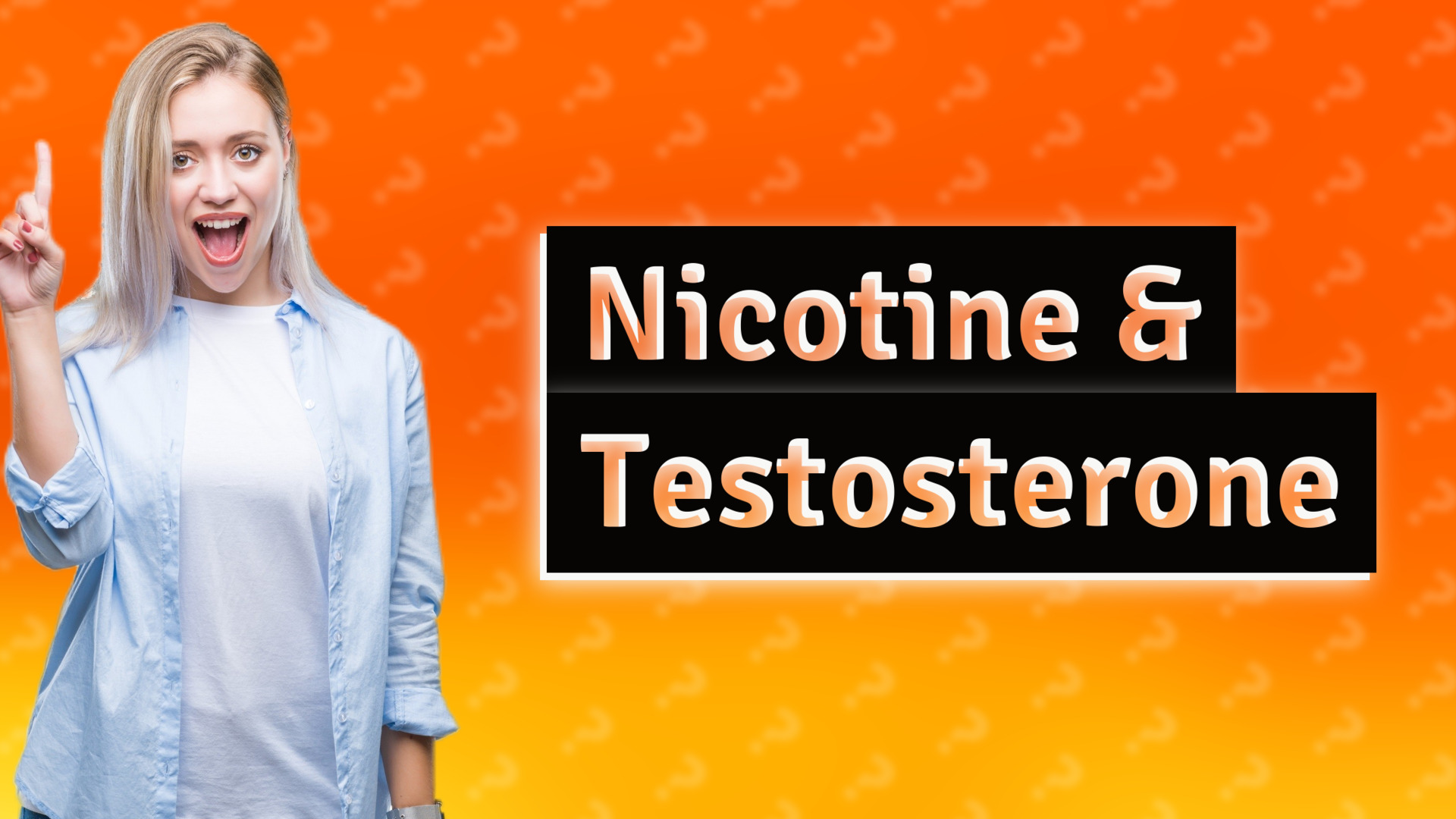Nicotine & Testosterone
