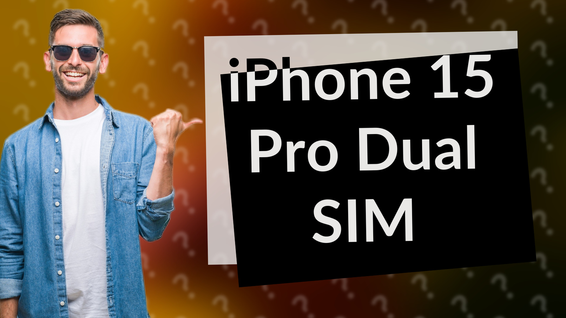 iPhone 15 Pro Dual SIM