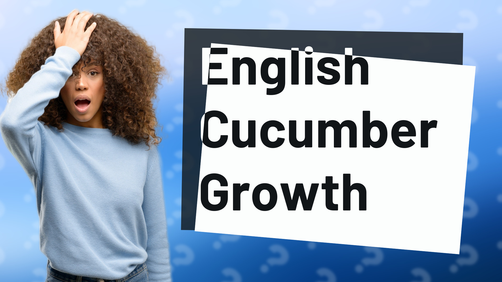 English Cucumber Growth