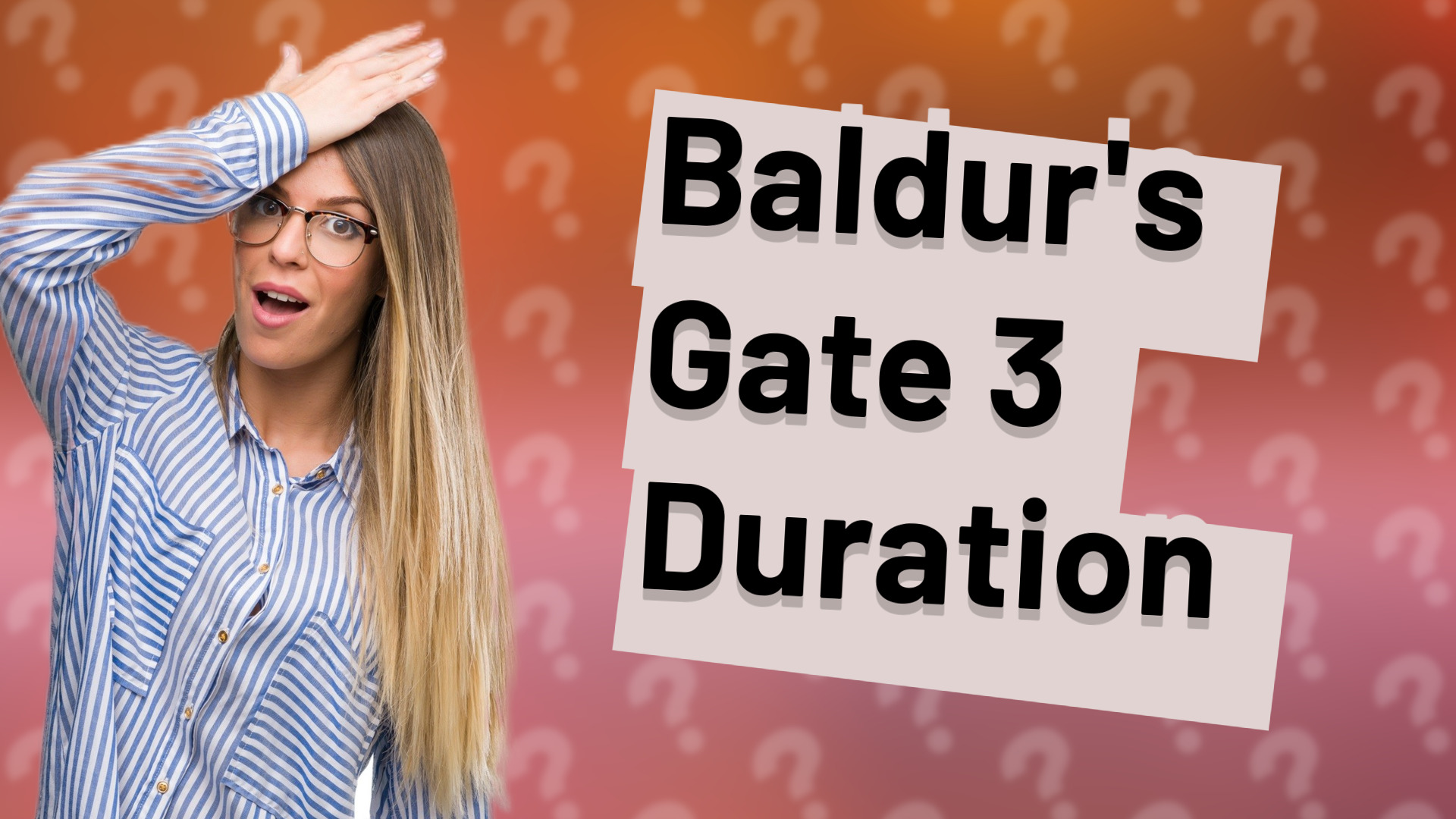 Baldur's Gate 3 Duration