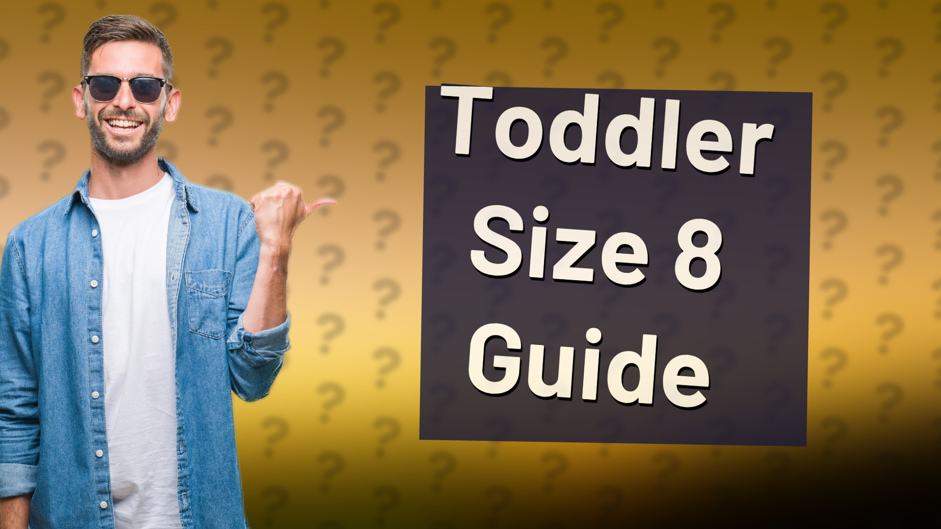 Toddler Size 8 Guide