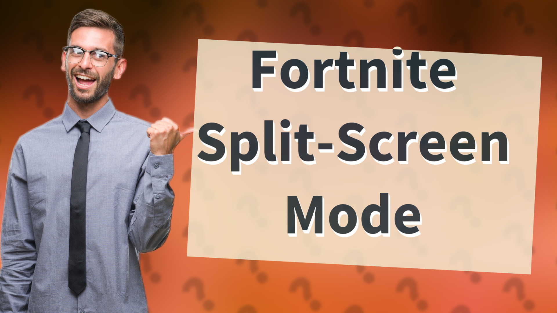 Fortnite Split-Screen Mode