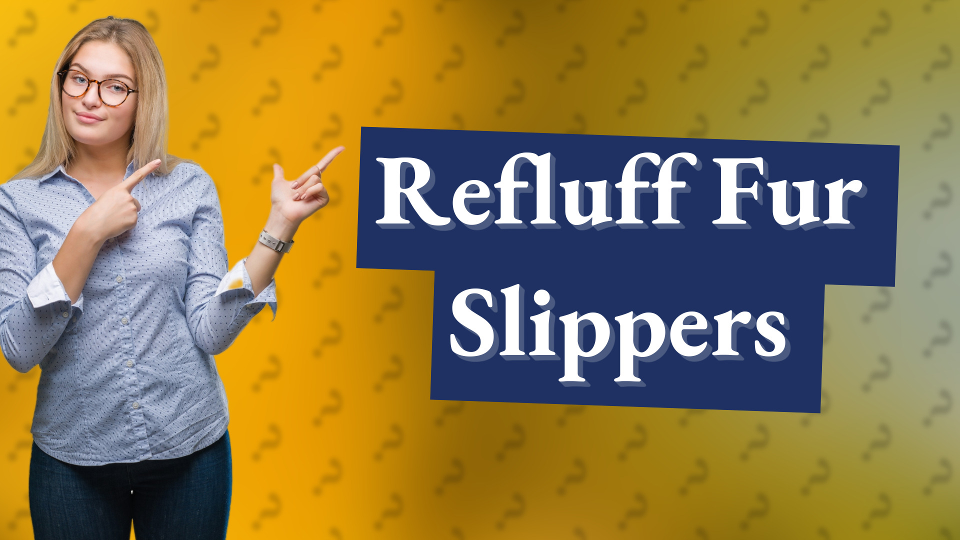Refluff Fur Slippers