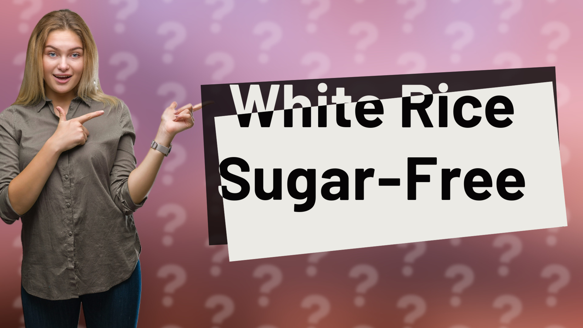 White Rice Sugar-Free