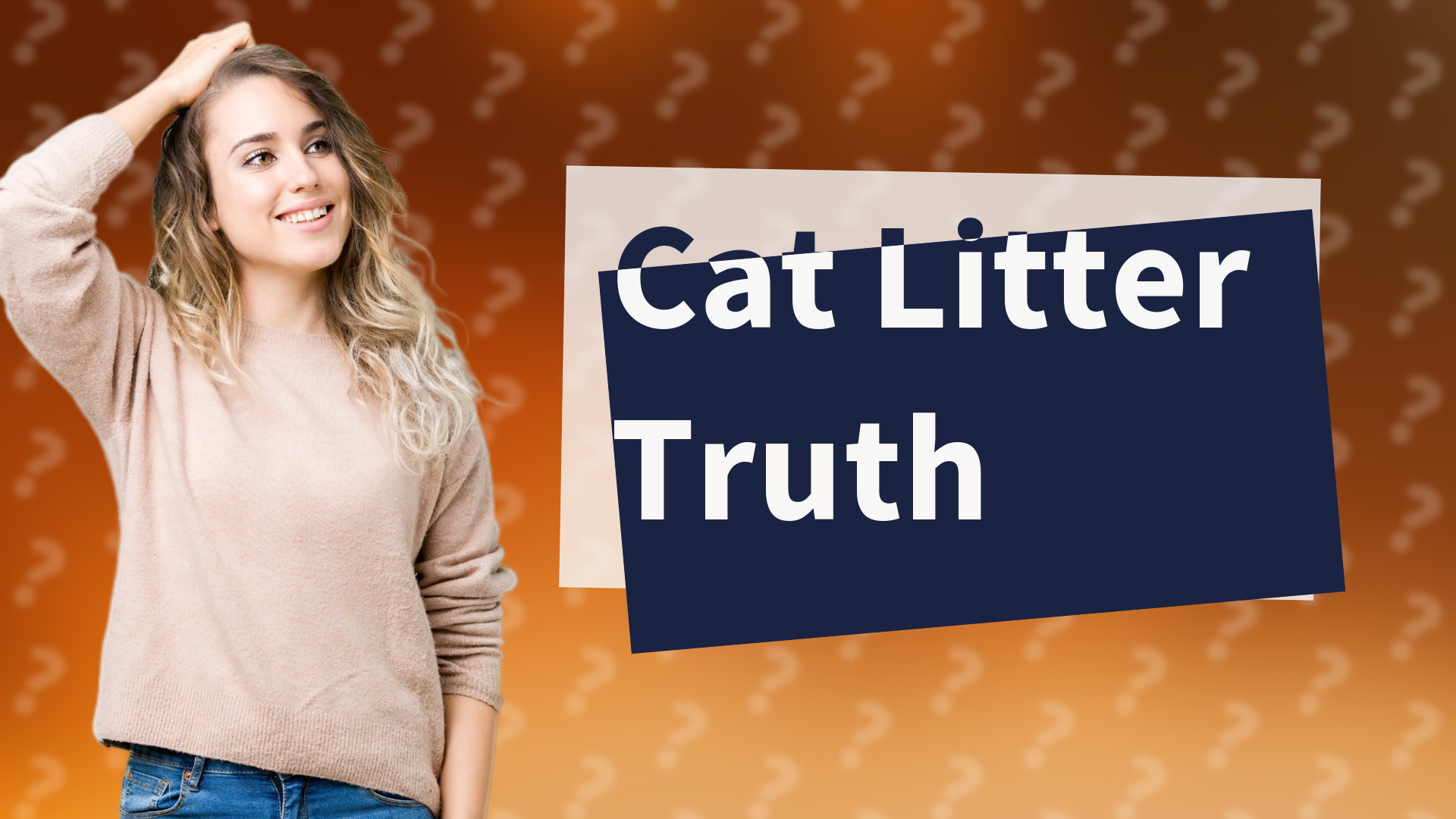 Cat Litter Truth