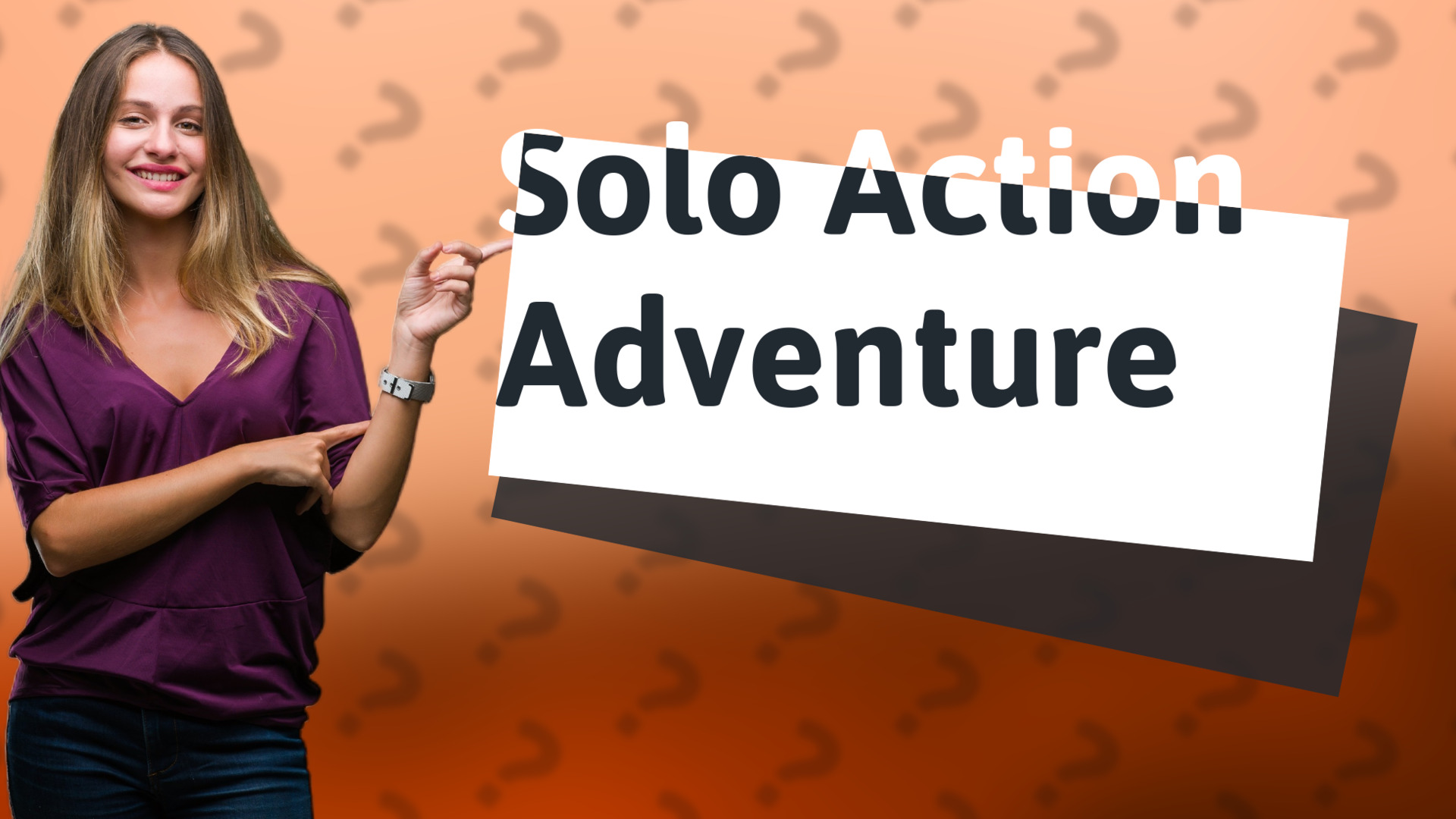 Solo Action Adventure