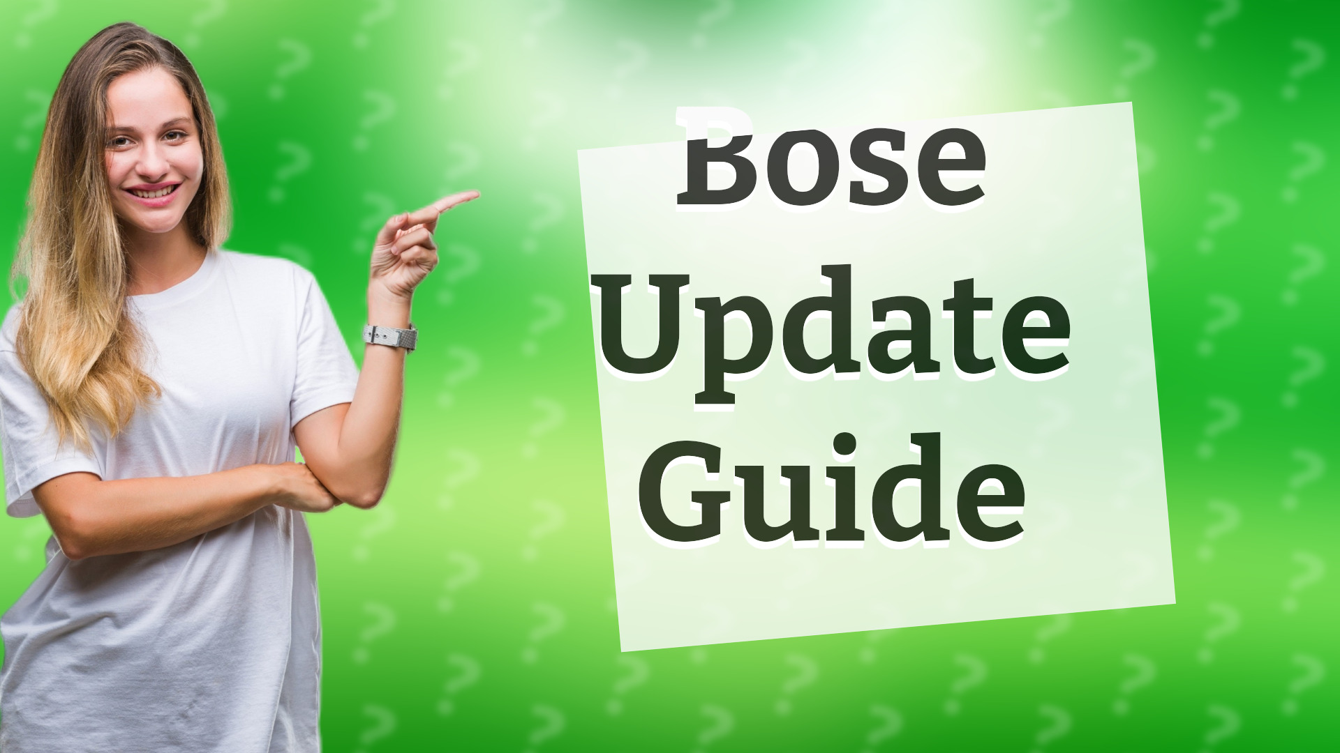 Bose Update Guide