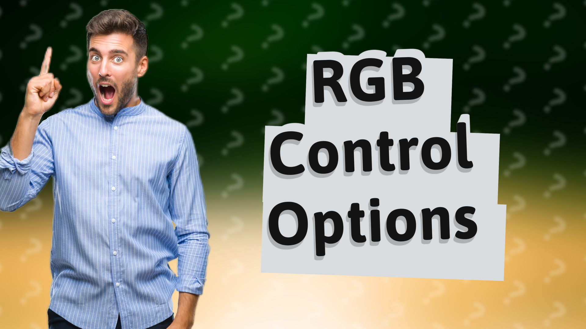 RGB Control Options