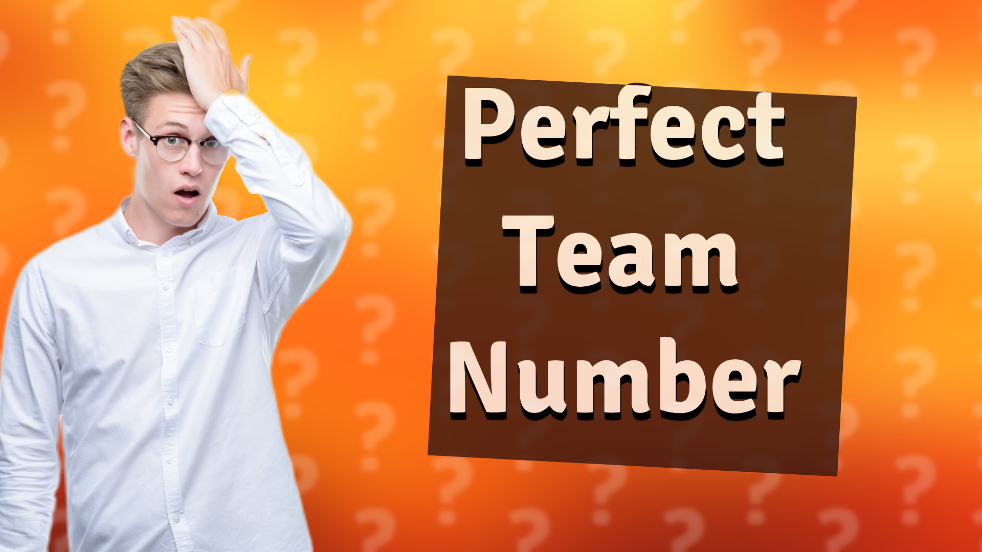 Perfect Team Number