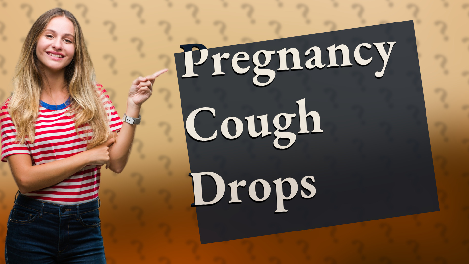 Pregnancy Cough Drops