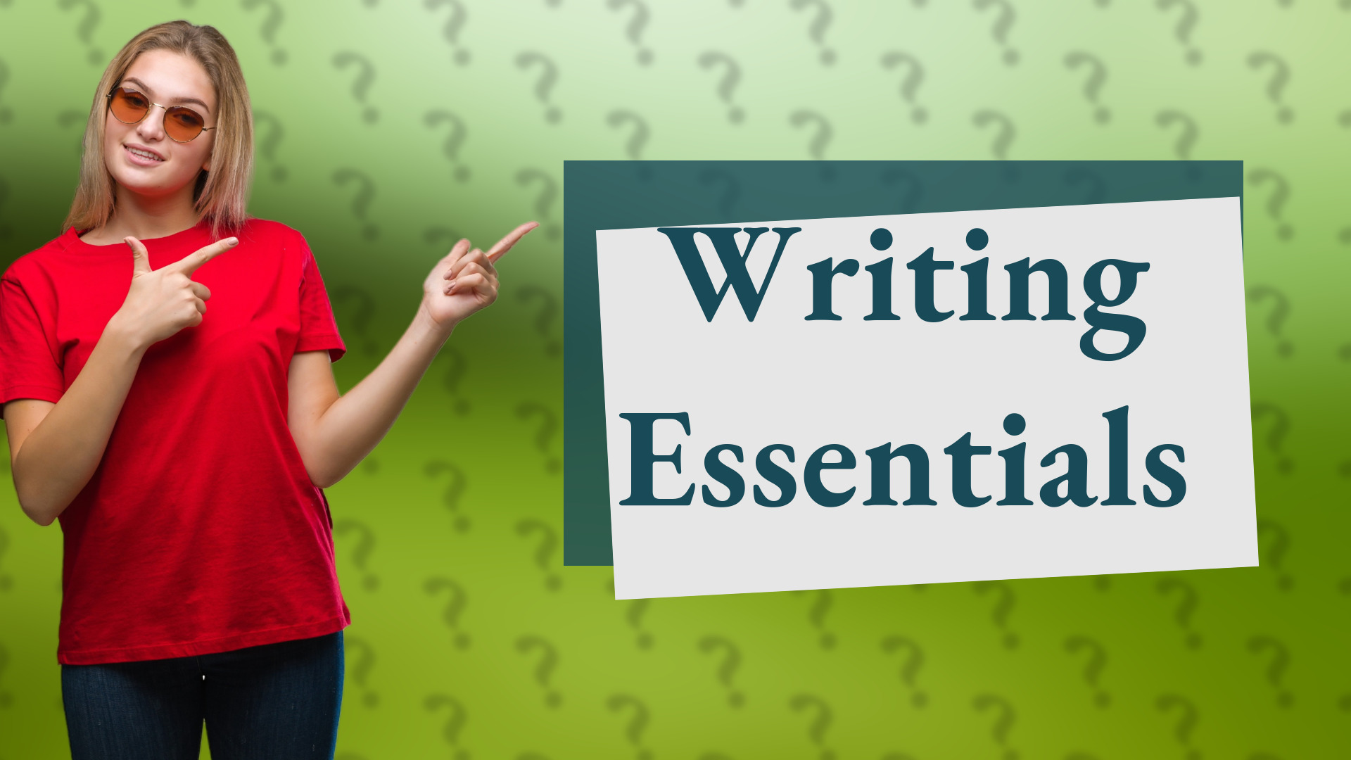 Writing Essentials