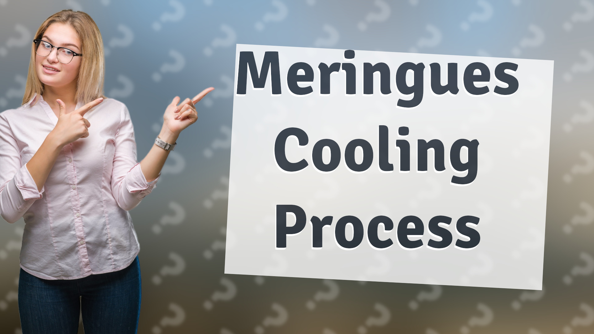 Meringues Cooling Process