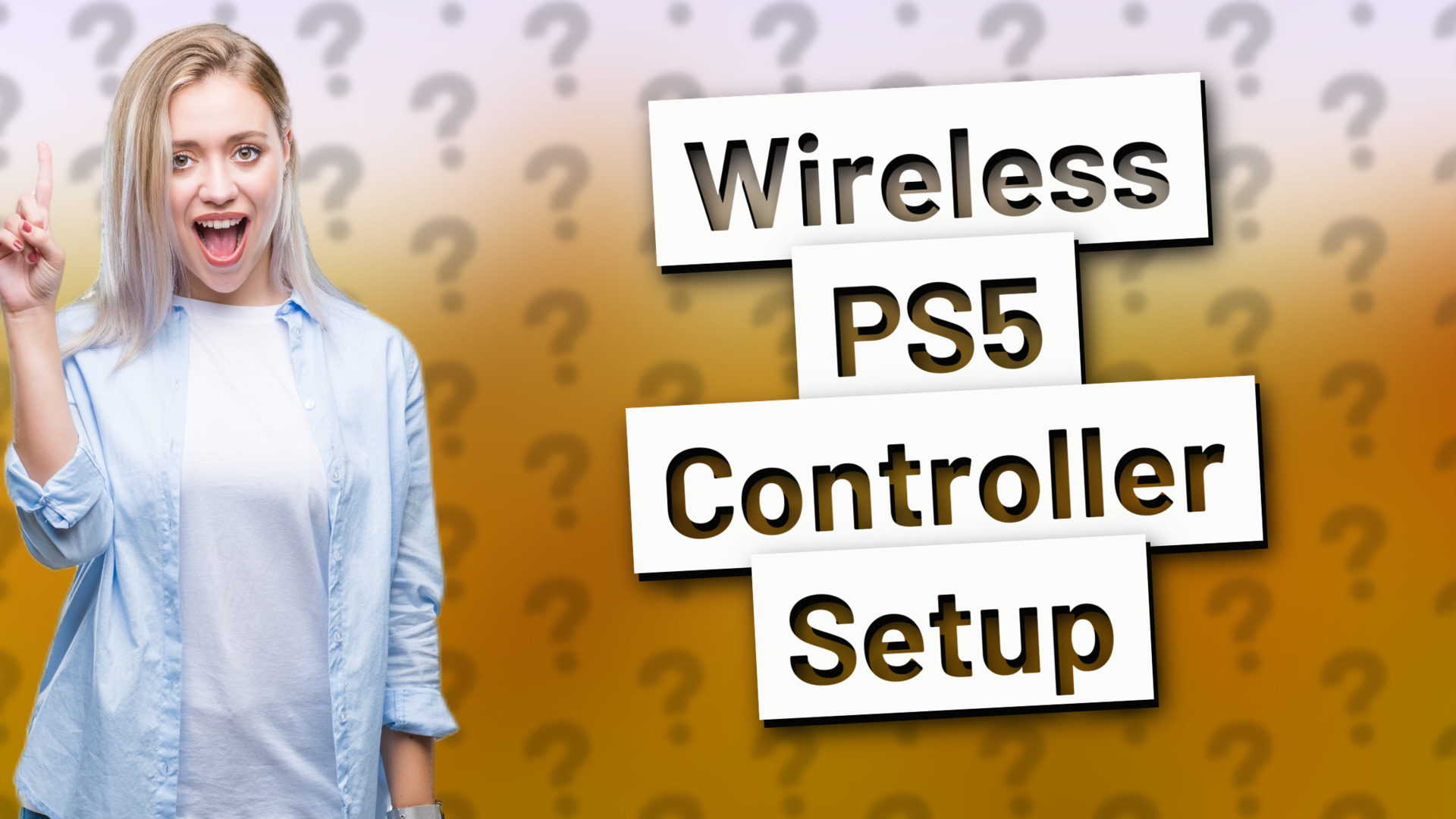 Wireless PS5 Controller Setup