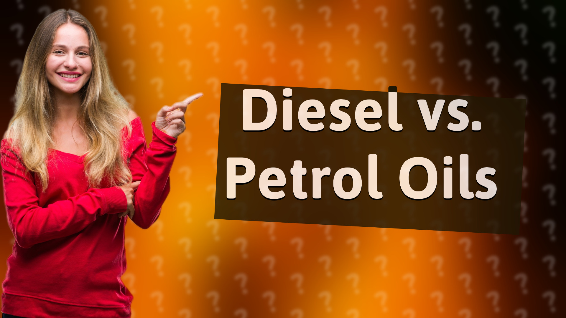 Diesel vs. Petrol Oils
