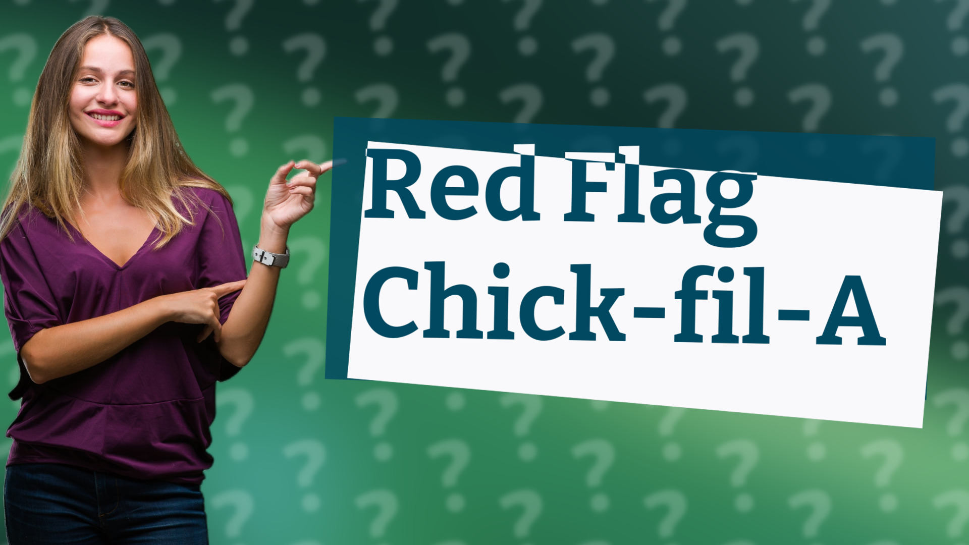 Red Flag Chick-fil-A