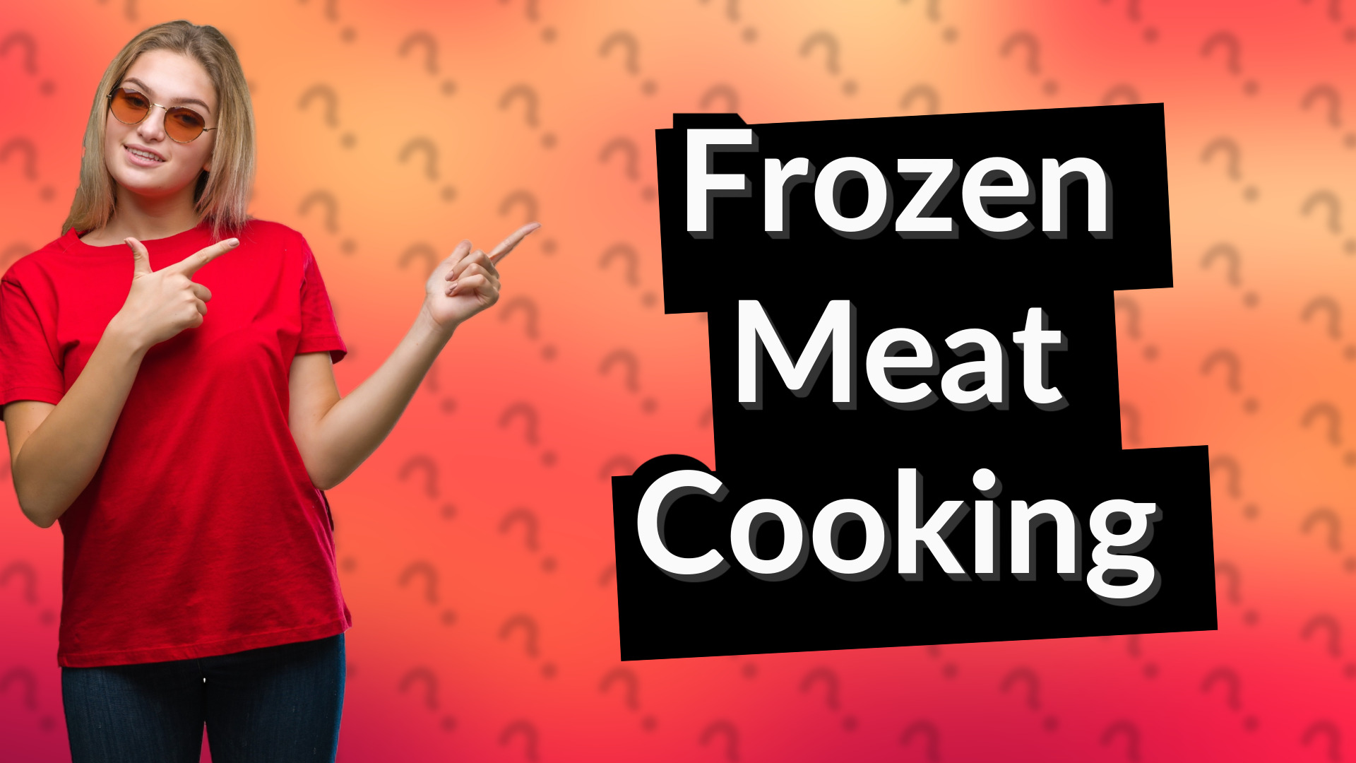 Frozen Meat Cooking