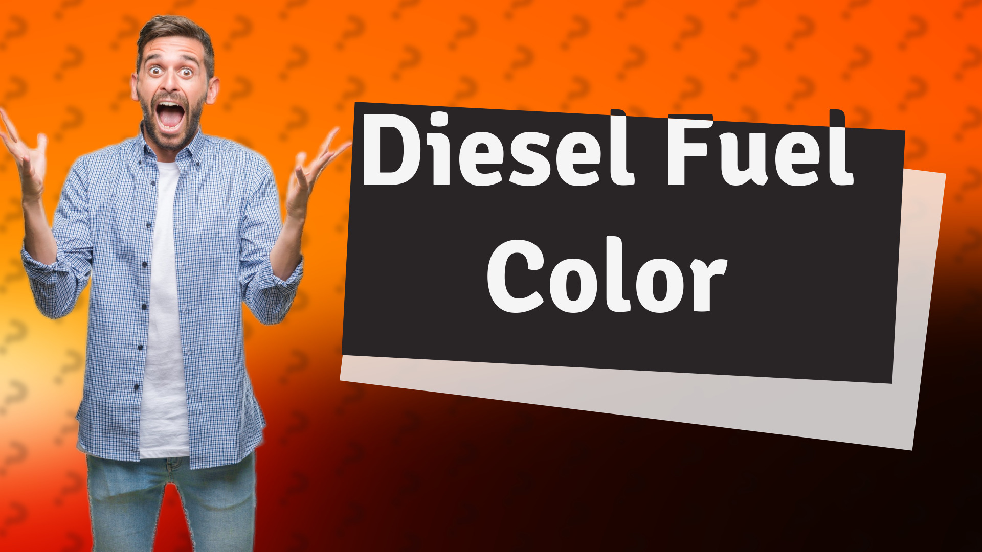 Diesel Fuel Color