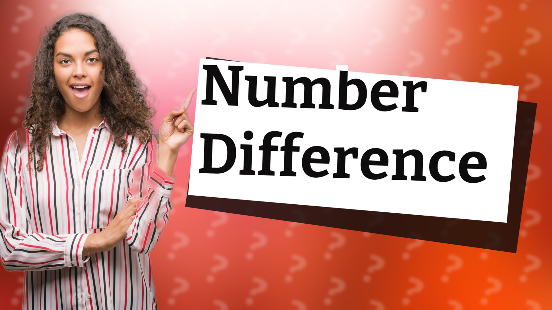 Number Difference
