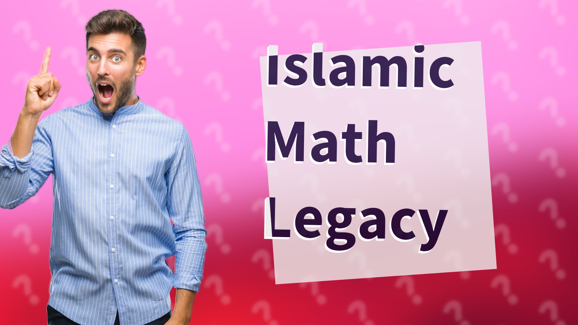 Islamic Math Legacy