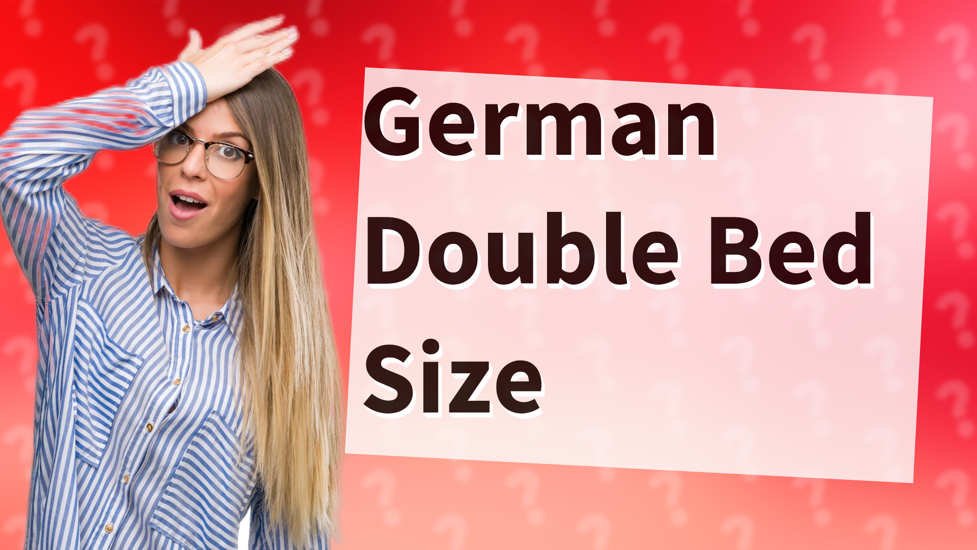German Double Bed Size