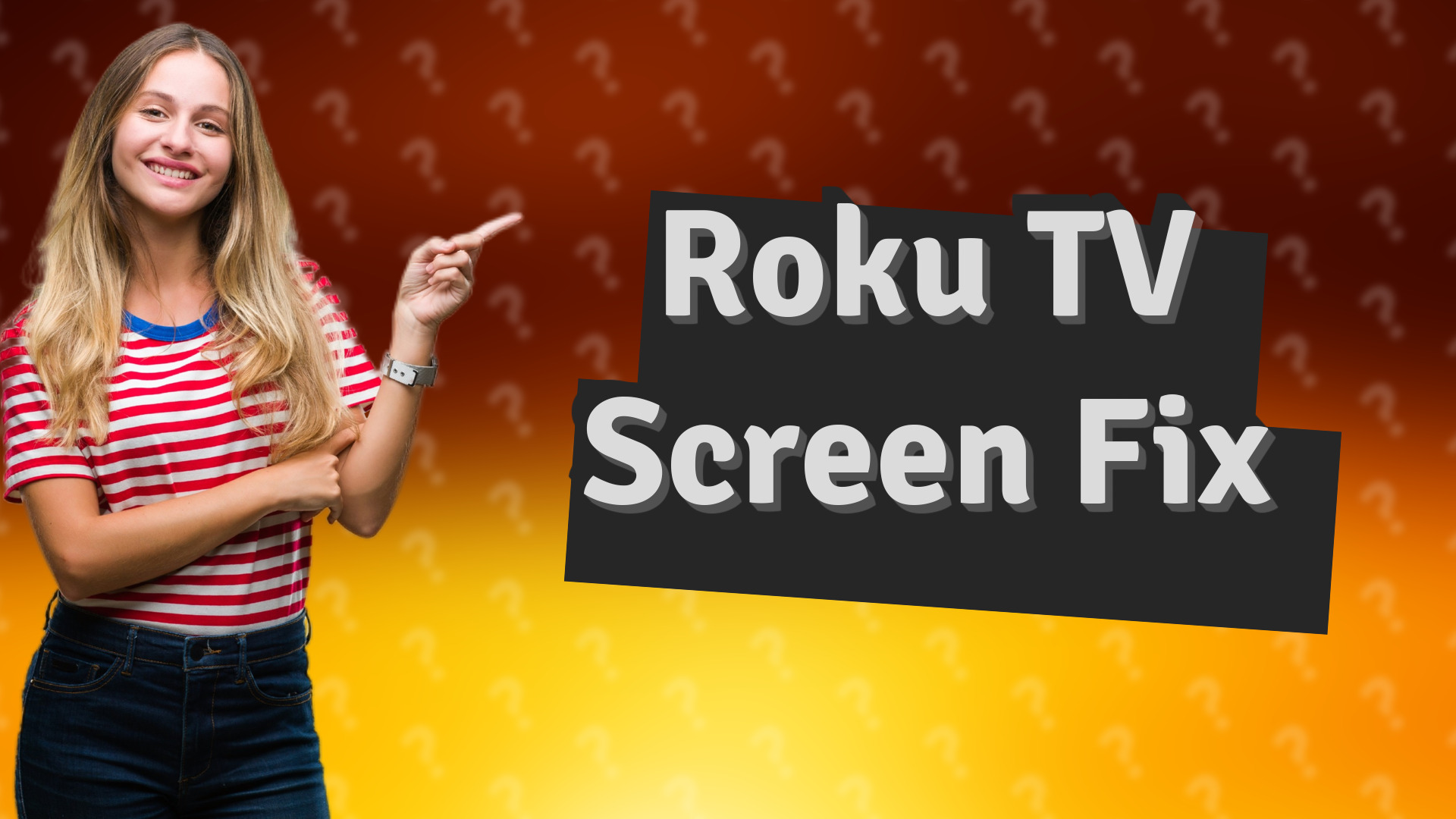 Roku TV Screen Fix
