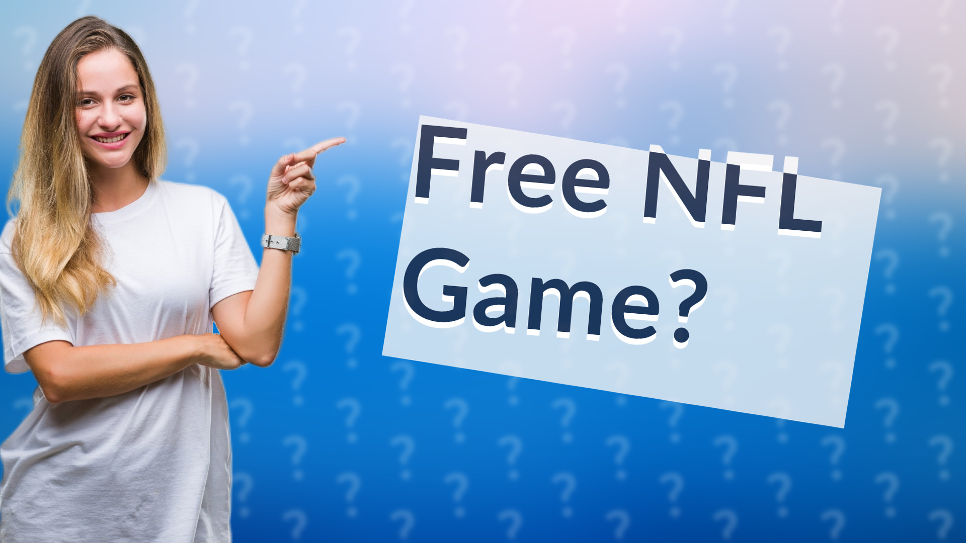 Free NFL Game?