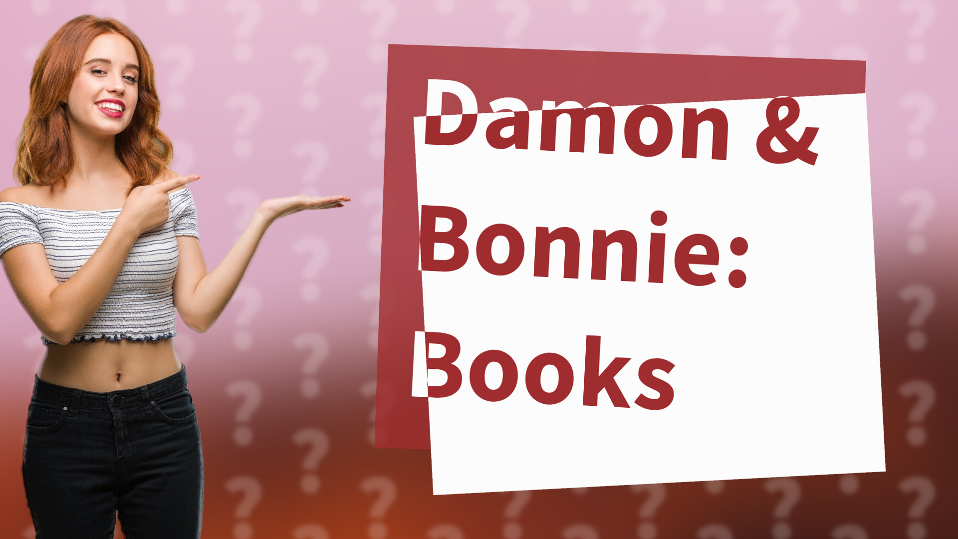 Damon & Bonnie: Books
