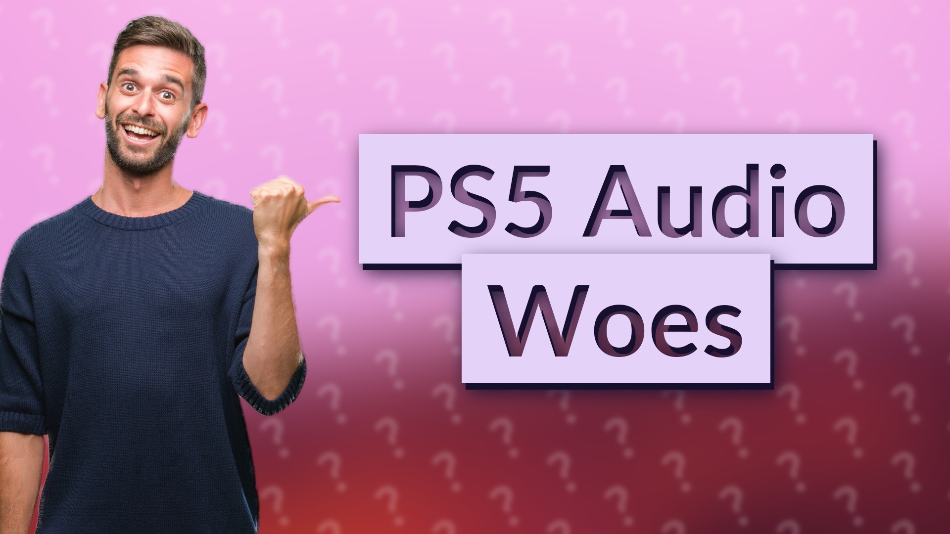 PS5 Audio Woes