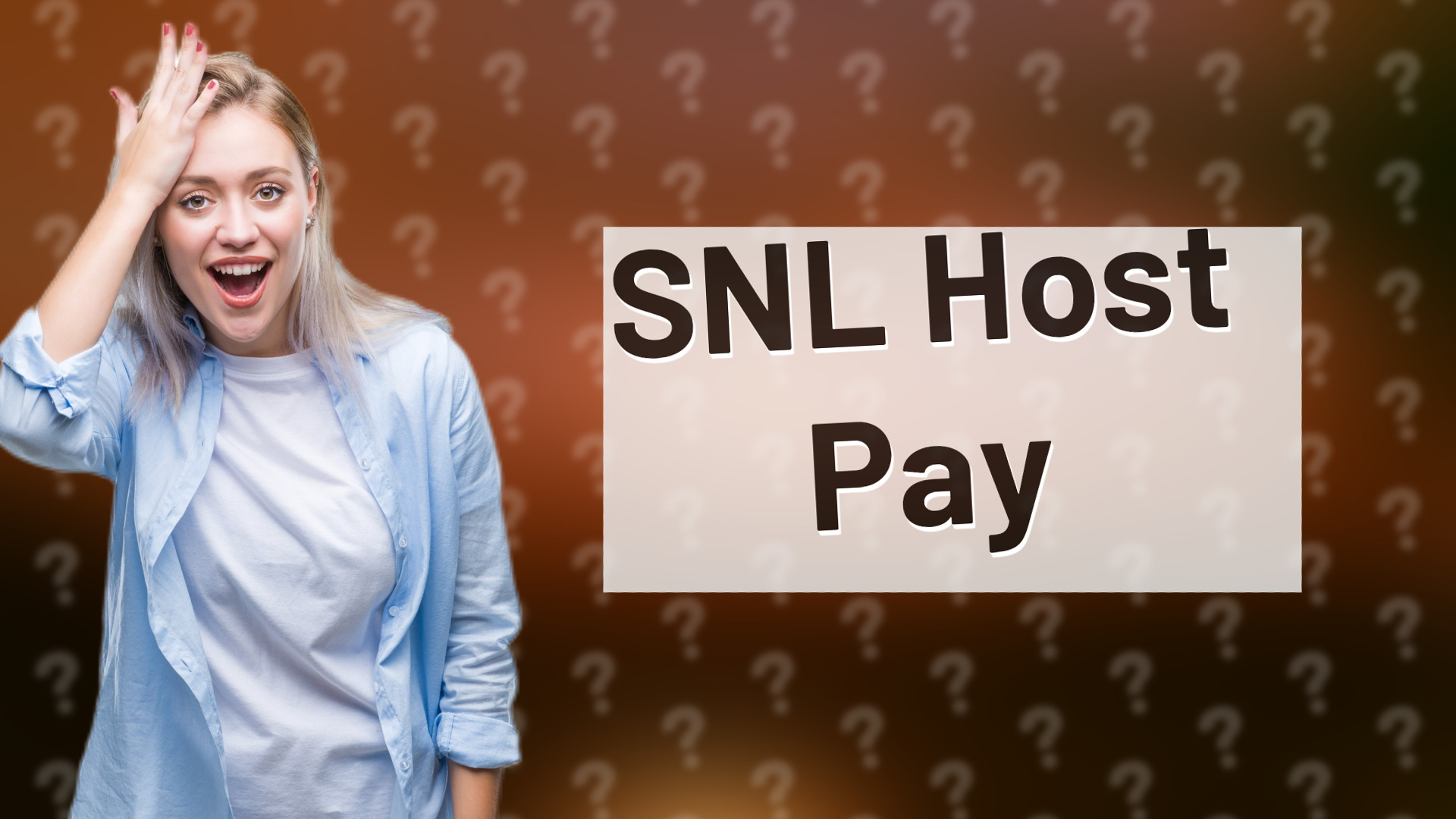 SNL Host Pay