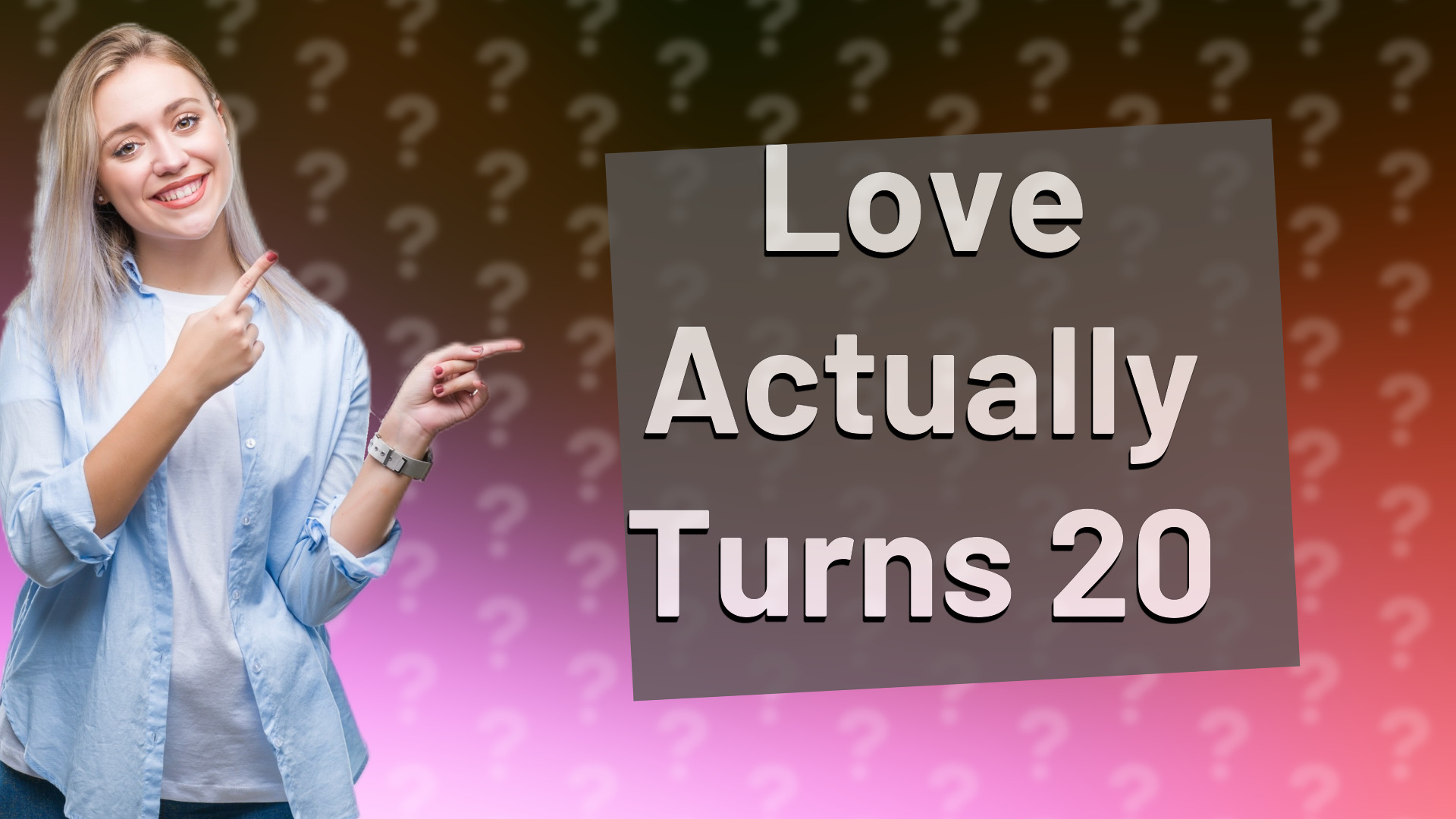 Love Actually Turns 20