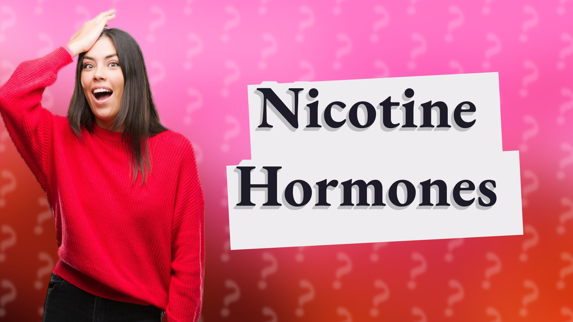 Nicotine Hormones