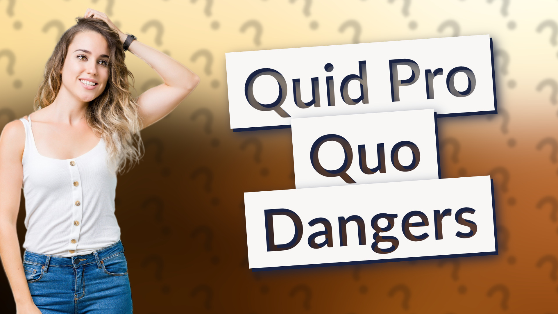 Quid Pro Quo Dangers