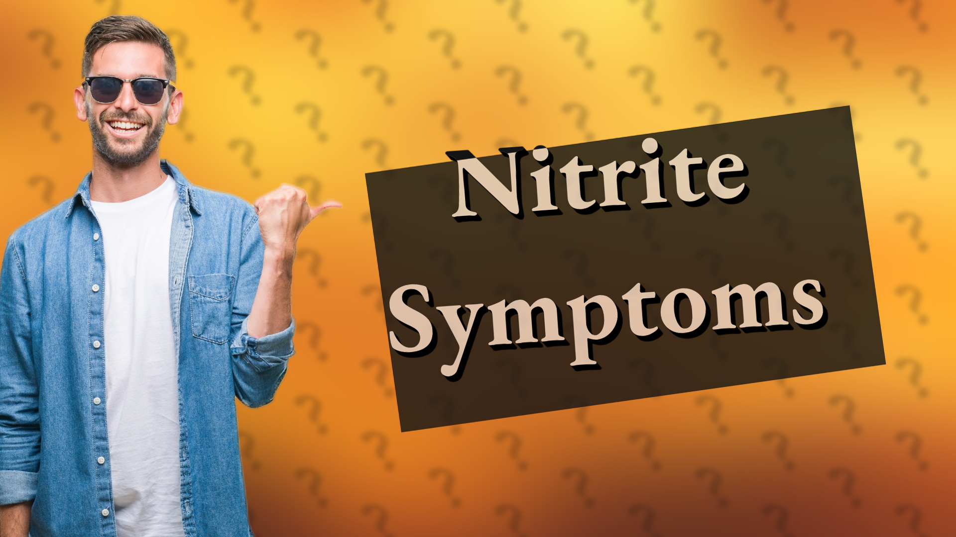 Nitrite Symptoms