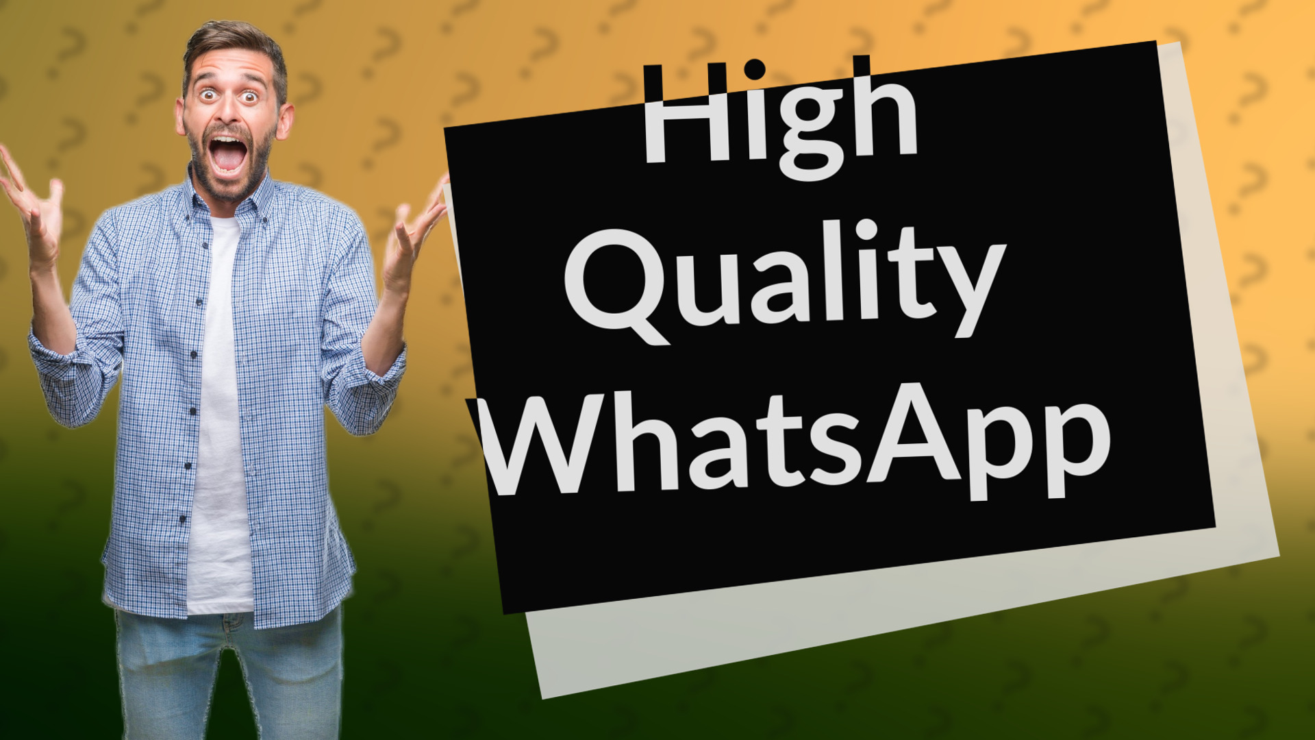 High Quality WhatsApp