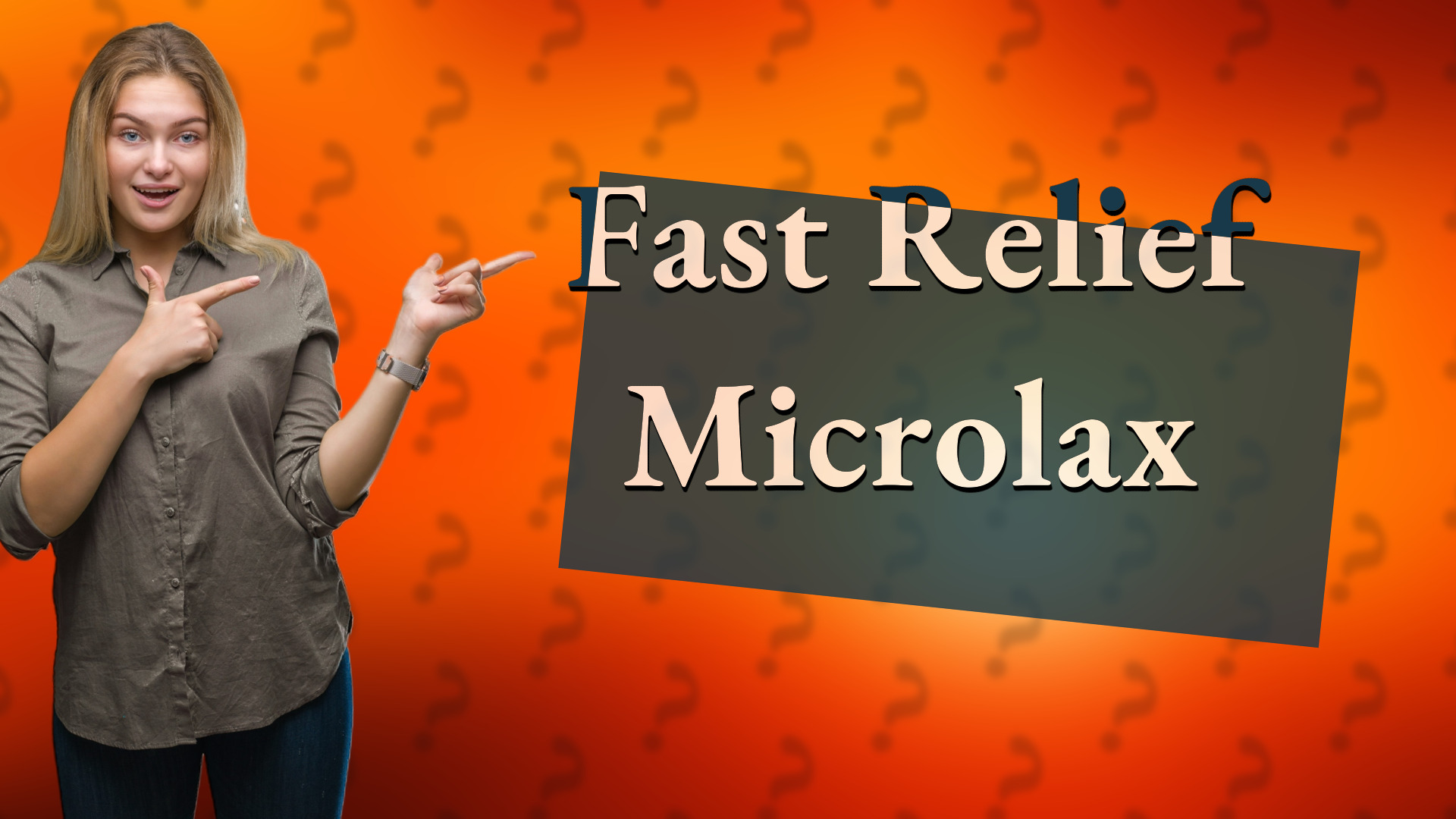 Fast Relief Microlax