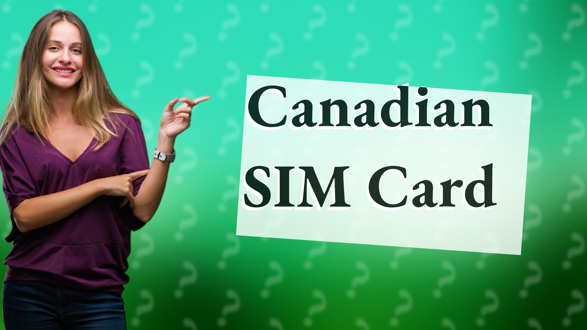 Canadian SIM Card