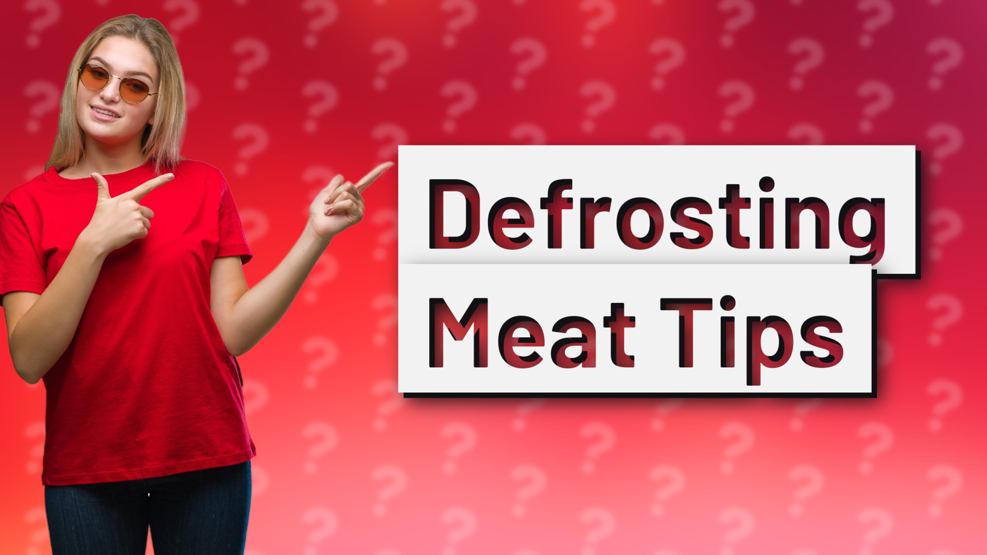 Defrosting Meat Tips