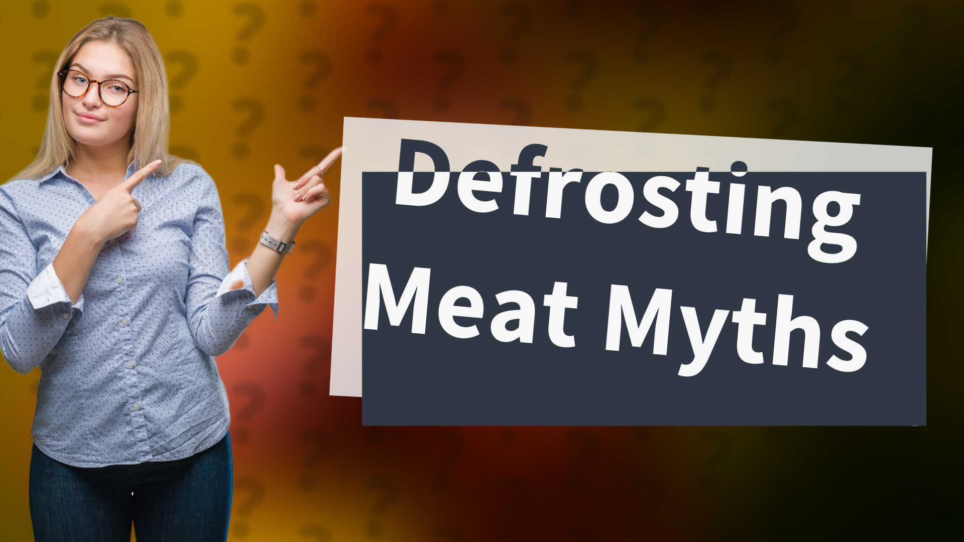 Defrosting Meat Myths