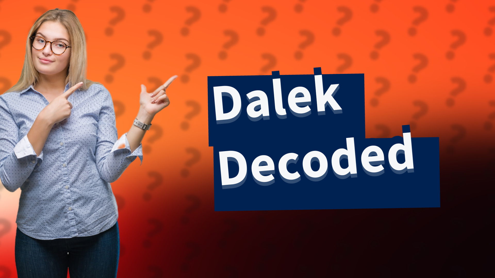 Dalek Decoded