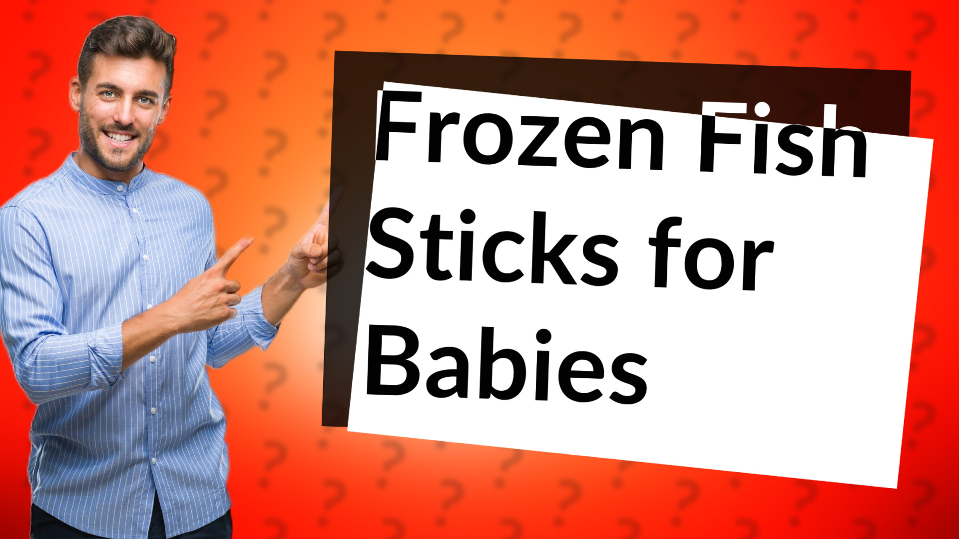 Frozen Fish Sticks for Babies