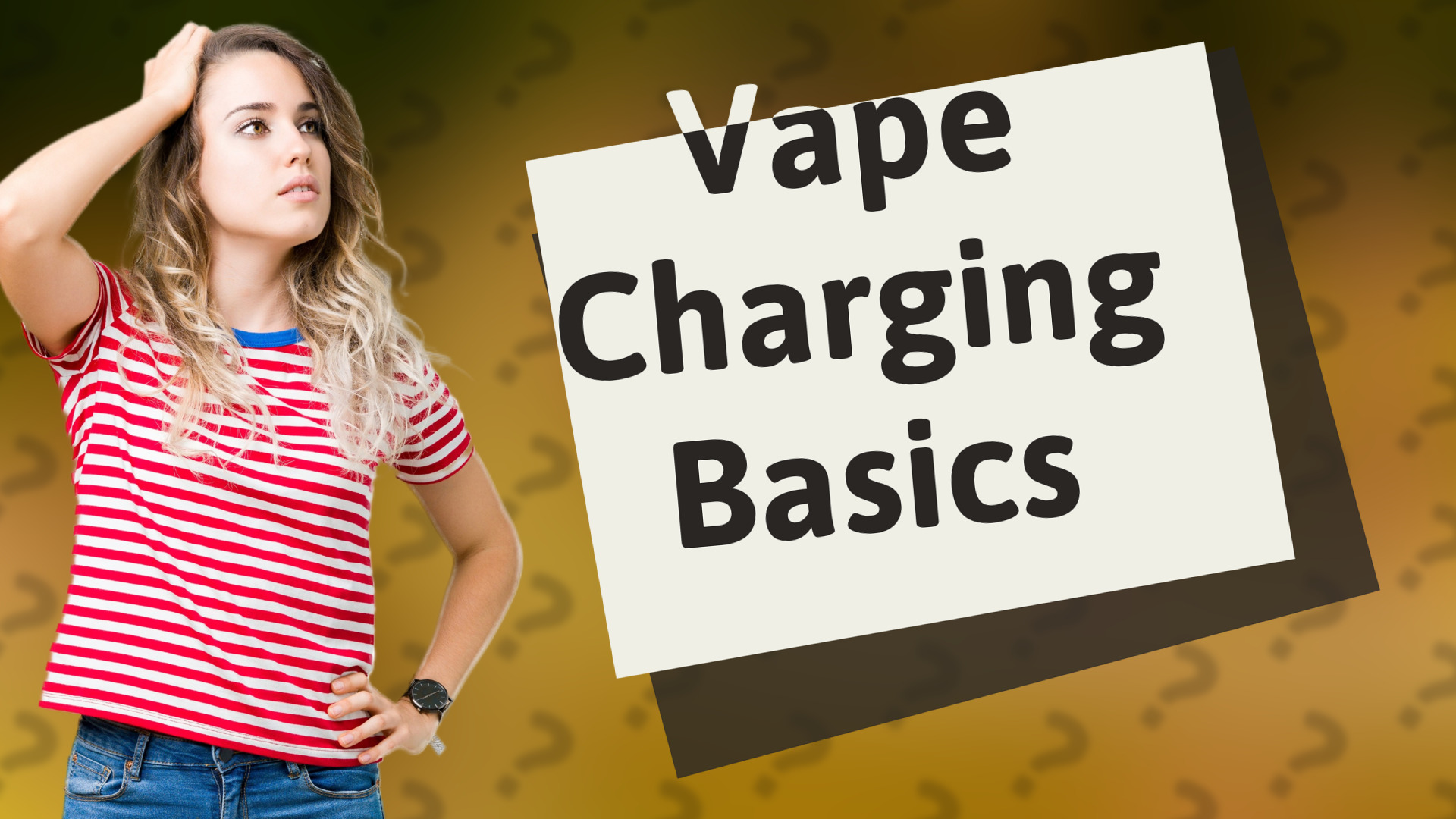 Vape Charging Basics