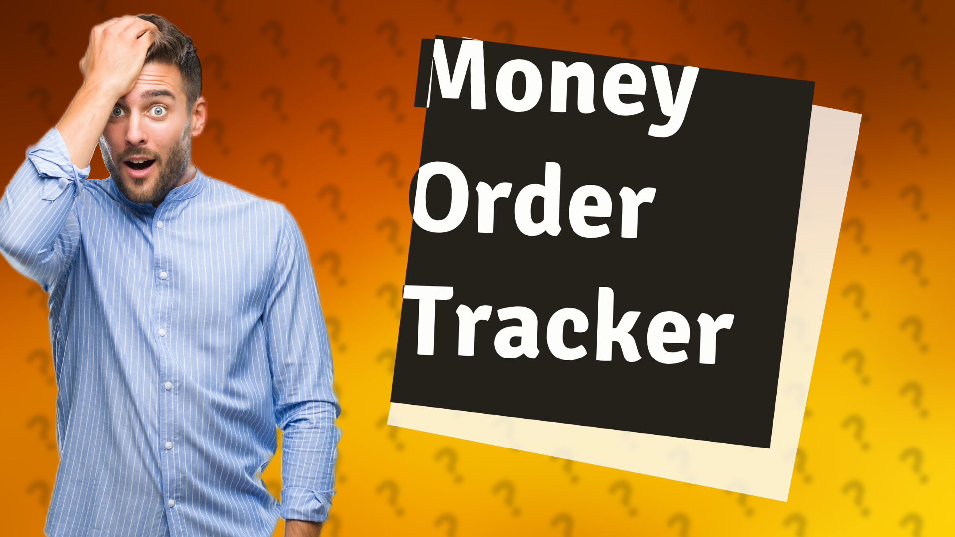 Money Order Tracker