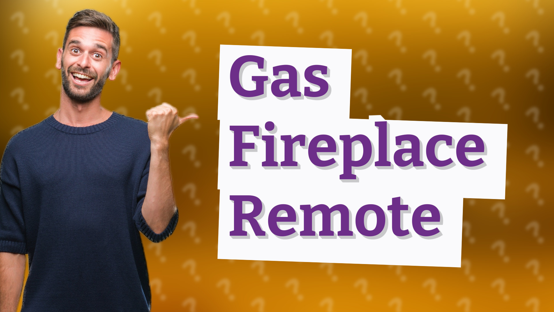 Gas Fireplace Remote