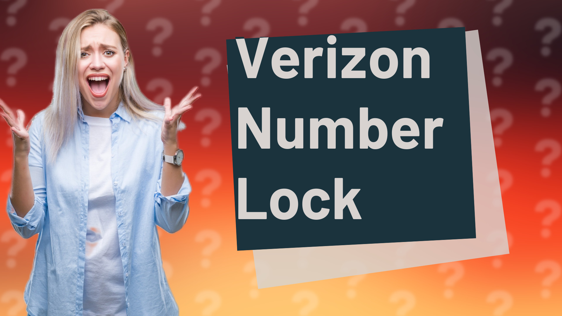 Verizon Number Lock