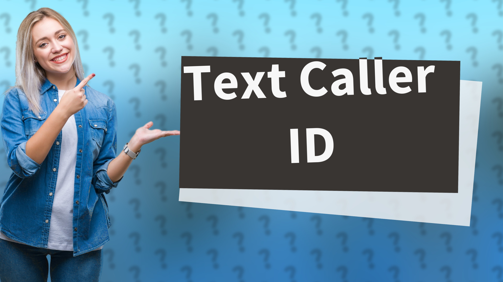 Text Caller ID