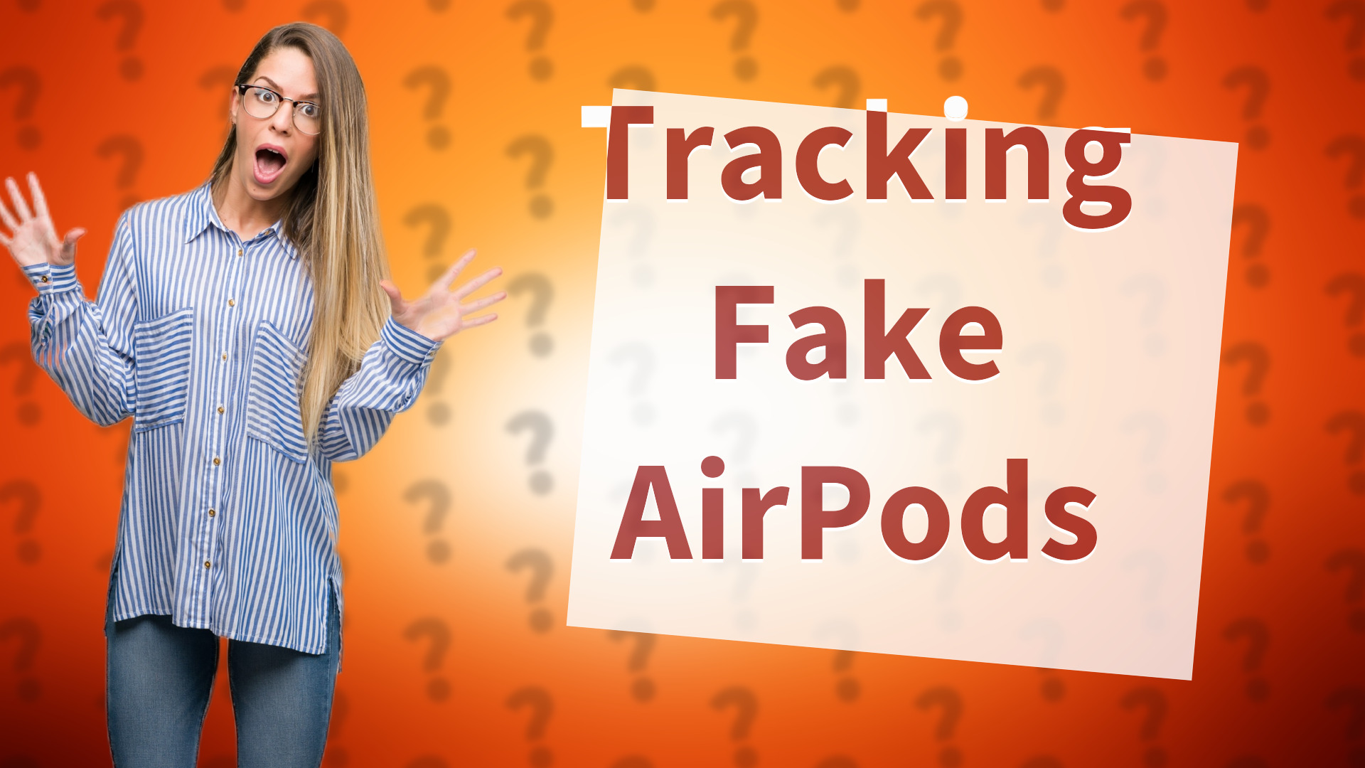 Tracking Fake AirPods