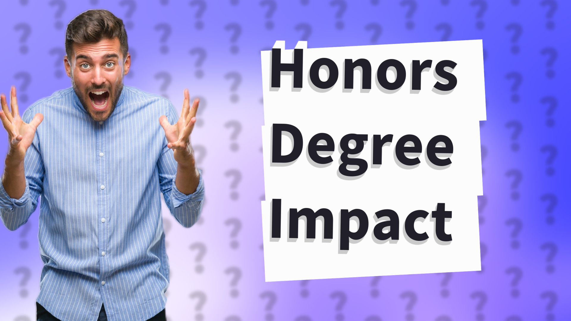 Honors Degree Impact