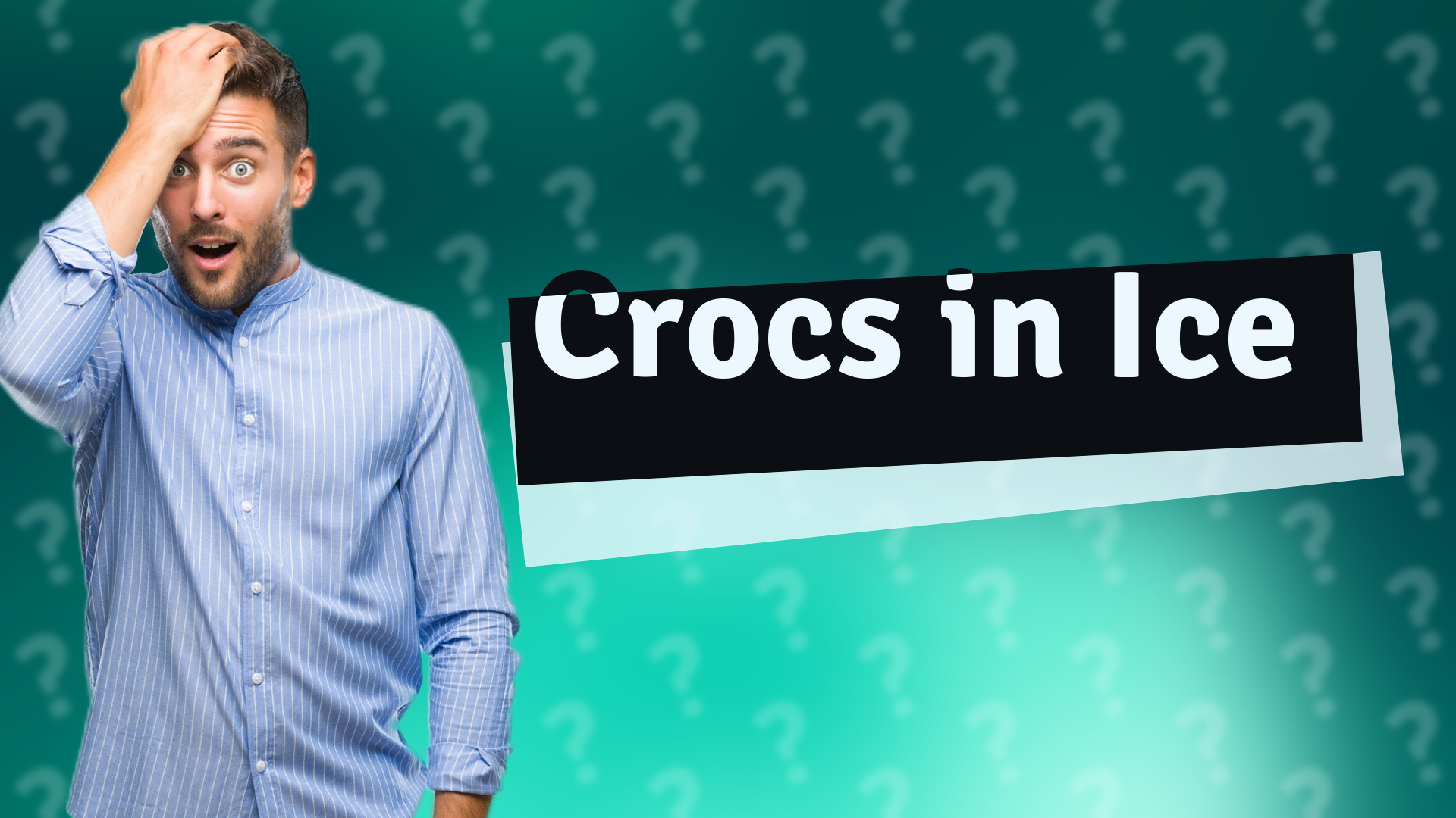 Crocs in Ice