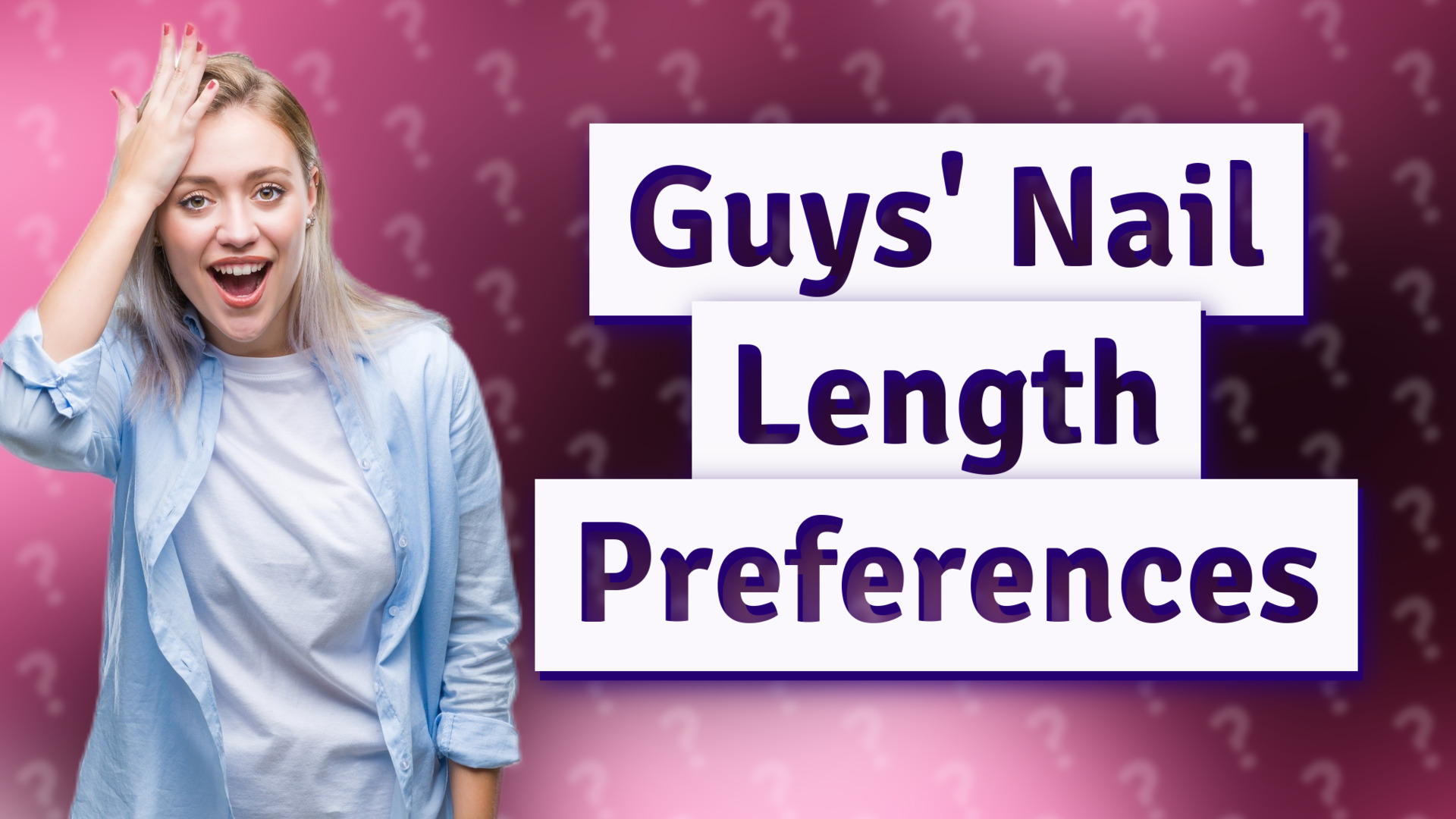 Guys' Nail Length Preferences