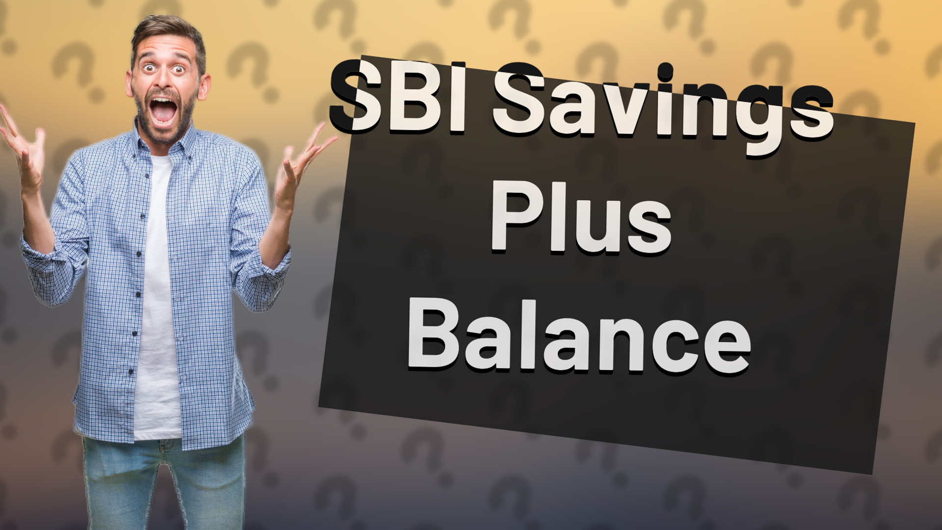 SBI Savings Plus Balance
